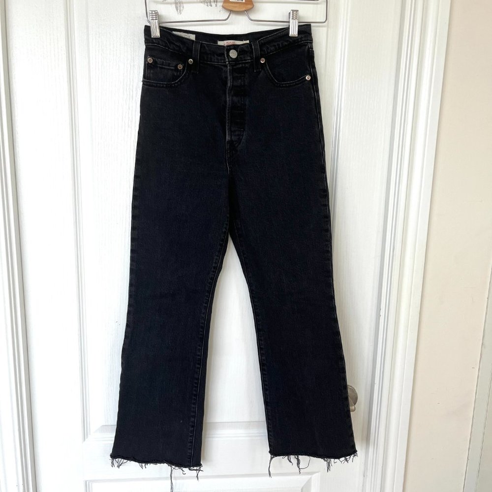 Levi's Women's Black Boot Cut Jeans - Picture 5 of 10